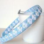 Blue Woven Headband 